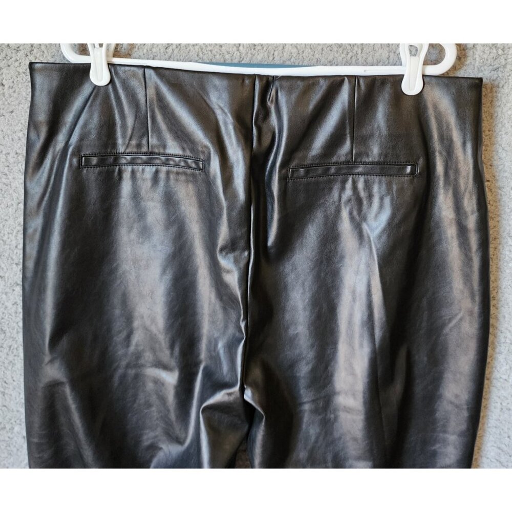 NEW Old Navy Women's Extra High-Rise‎ Skinny Faux Leather Pants Black Plus Sz 20 - Picture 11 of 16